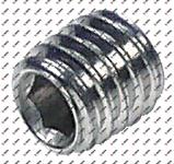 Vite senza testa DIN 913 filetto M6 L 6mm inox