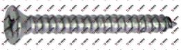 Viti autofilettanti DIN 7982/ISO 7050 L 6,5mm inox