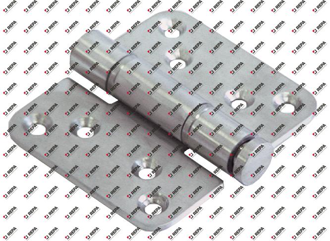 Scharnier L 86,5mm B 75mm H 16mm BA 66/55mm