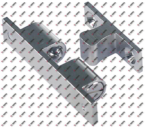 Schnappverschluss L 70mm B 13mm H 21mm BA 60/30mm