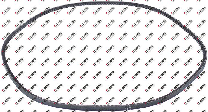 toothed belt profile XPZ L 1337mm H 8mm teeth 210