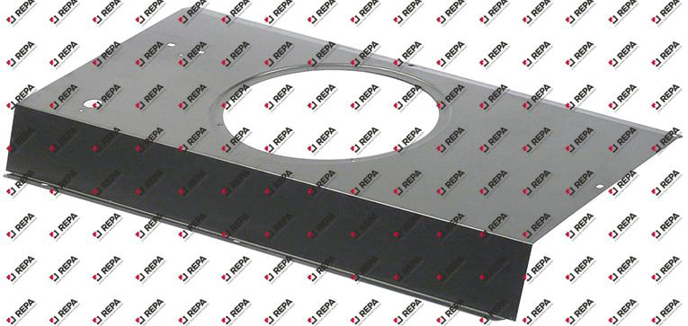 cover front for evaporator L 598mm W 295mm H 65mm