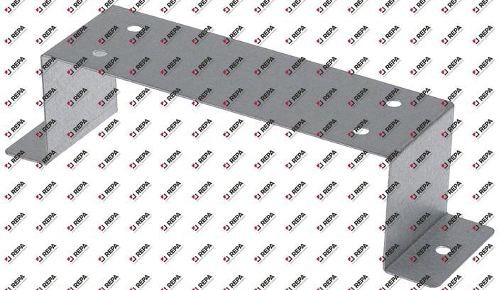 Halterung für Kontaktgrill L 170mm B 45mm H 45mm