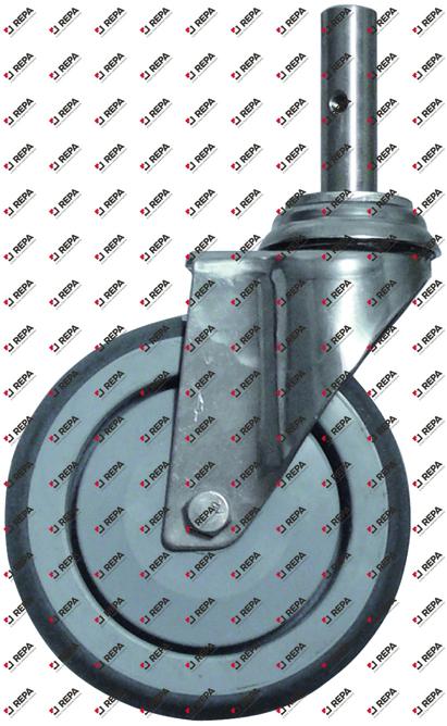 Zwenkwiel tap ø 18mm ø 125mm schachthoogte 32mm