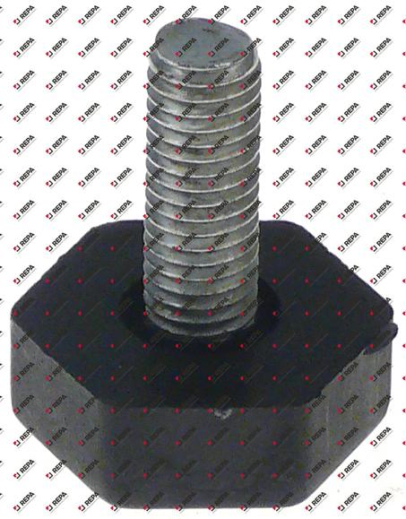 pied d'appareil filetage M10 filetage L 27mm