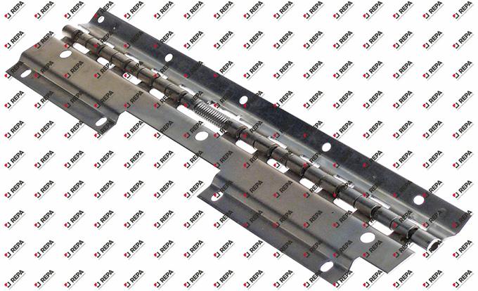 Scharnier L 305mm B 72mm H 9mm BA 127mm BA1 67mm