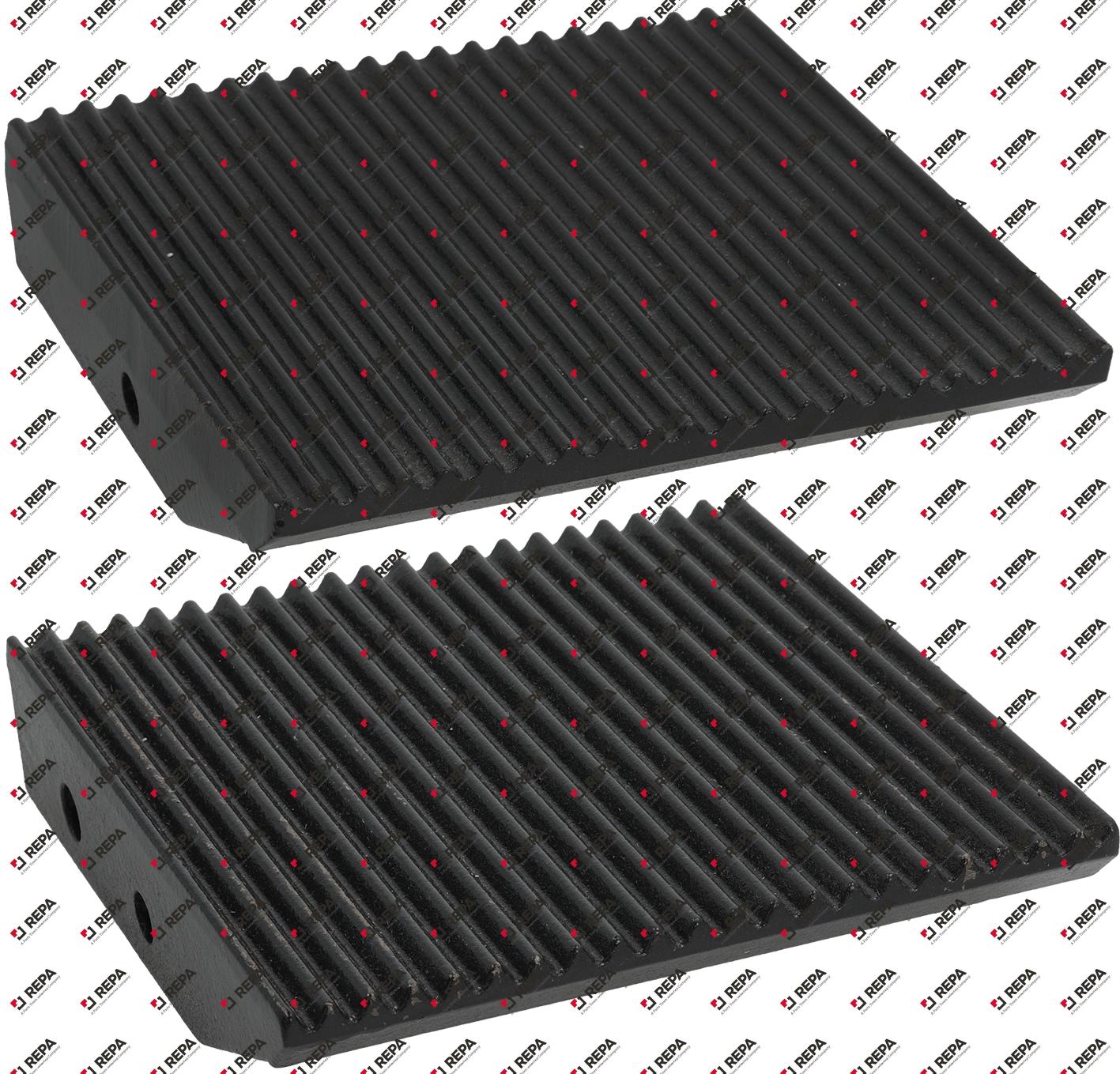 Griddle grooved mounting pos. upper
