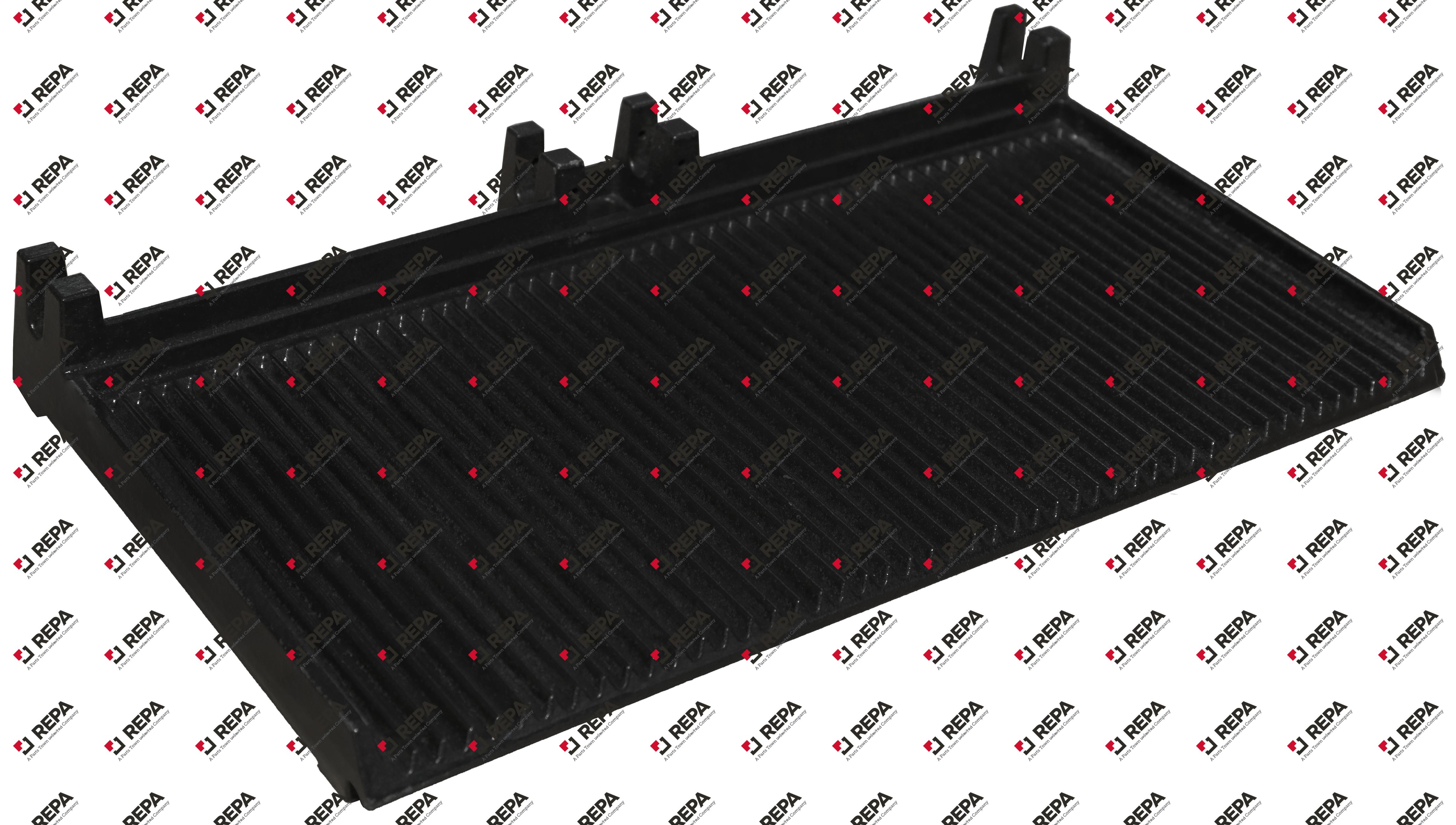 Griddle grooved mounting pos. lower
