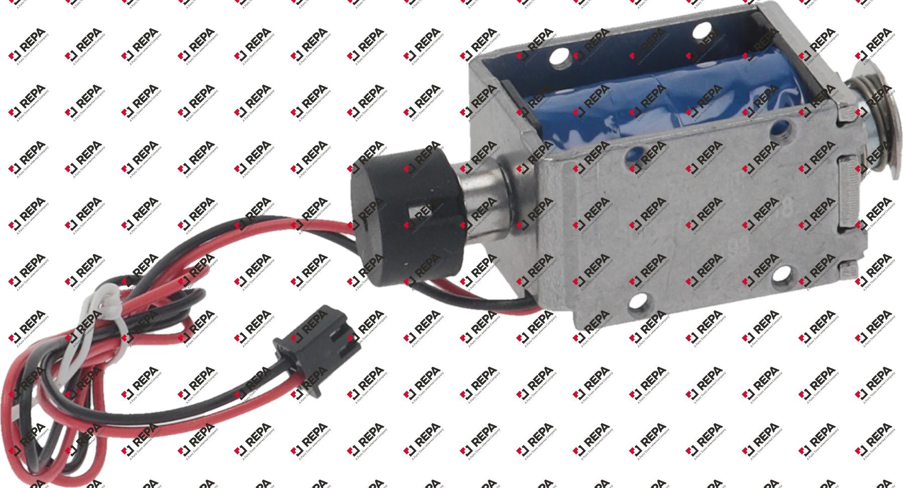 Solenoid valve Plastic + iron + copper