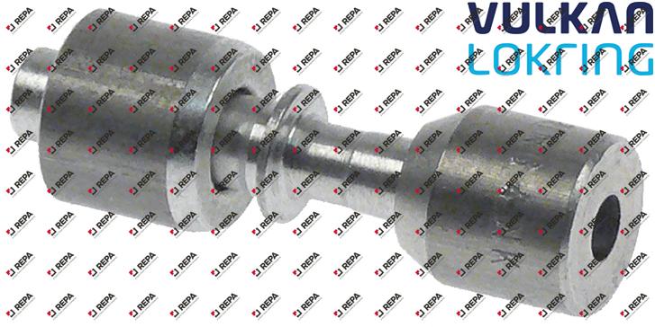 coupling for aluminium tubes