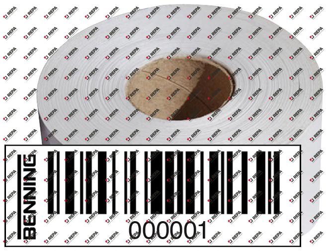 bar code labels for appliance tester