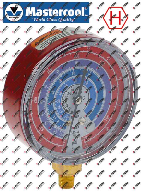Manometer Modell MNBH-1 Anschluss 5/16" ø 80mm