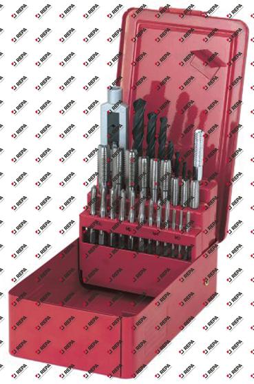 Handgewindebohrersatz HSS M3/M4/M5/M6/M8/M10/M12