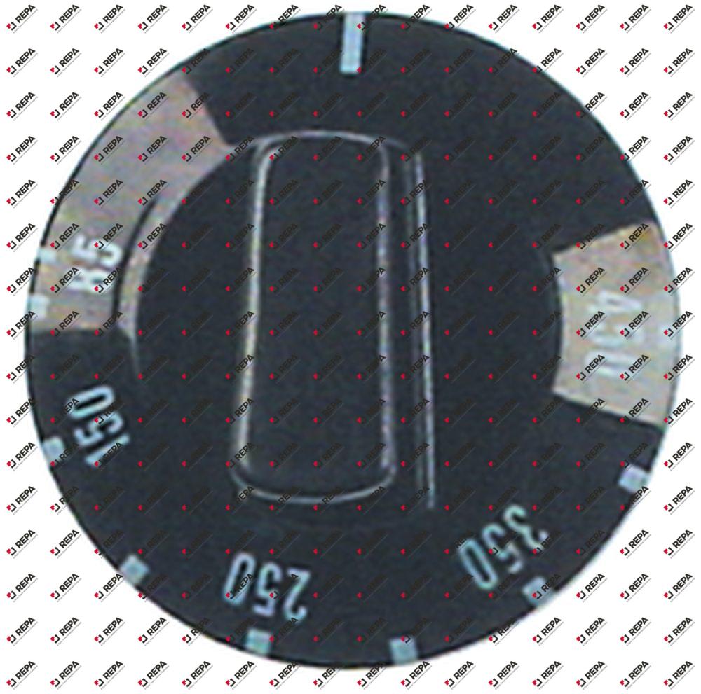 Knob thermostat t.max. 450°C ø 49mm