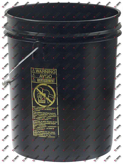 Cleaning Bucket 19L - Black