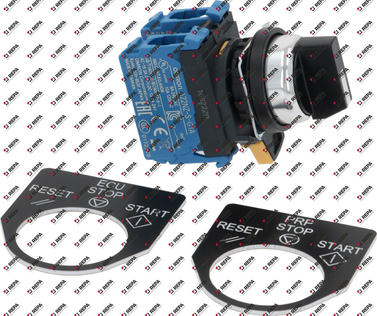 3 POSITION SELECTOR SWITCH PF26, PF51, PF52