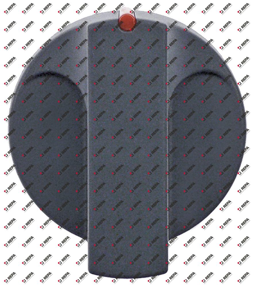 Knebel Nullstrich ø 69mm Achse ø 6x4,6mm