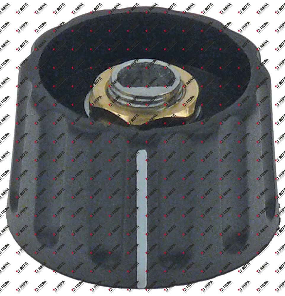 pomo interruptor marca cero ø 28mm eje ø 4,8x6mm