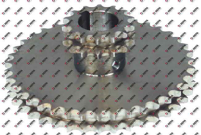 Kettenzahnrad DIN/ISO 06 B-2 Teilung 3/8"