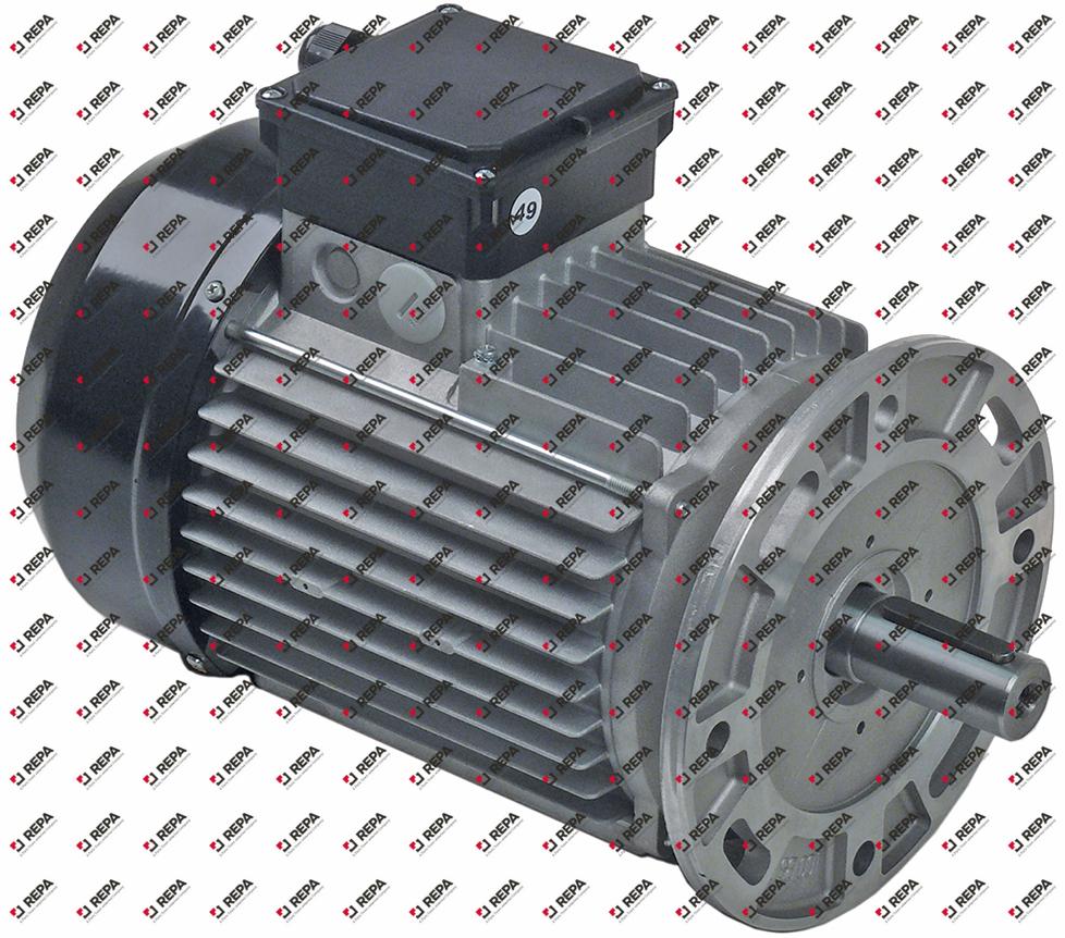 moteur 2 vitesses 400V 1400/2800tr/min