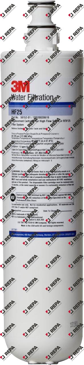 Water filter 3M type HF25 series High Flow Series