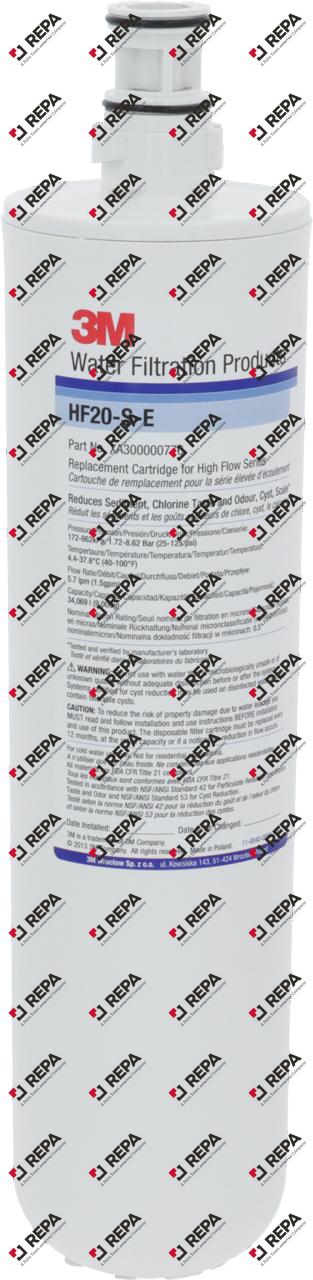 Filtre à eau code fabricant HF20-SE