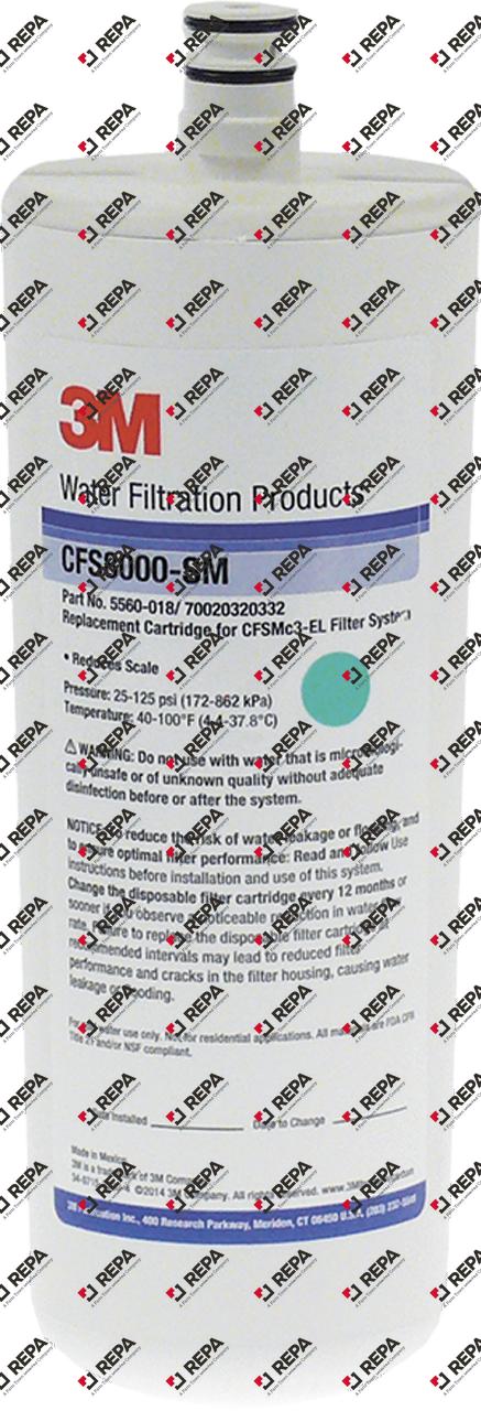 filtro d'acqua  tipo CFS8000-SM