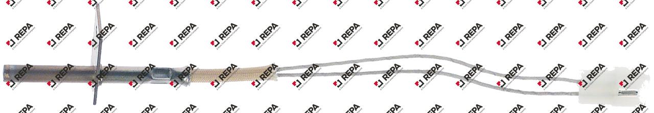 temperature probe Pt100 cable glass fibre