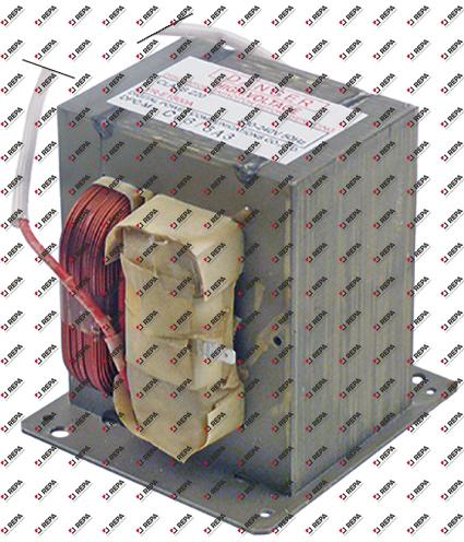 HV-Transformator primär 230 V Anschluss Kabel