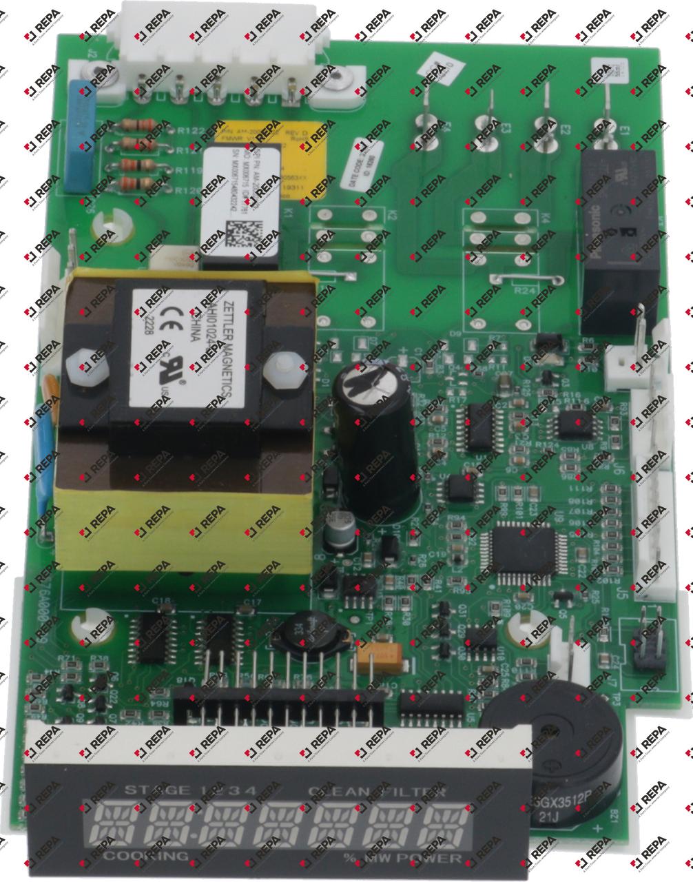 PCB microwave DEC11E2-P133311M HV/LV