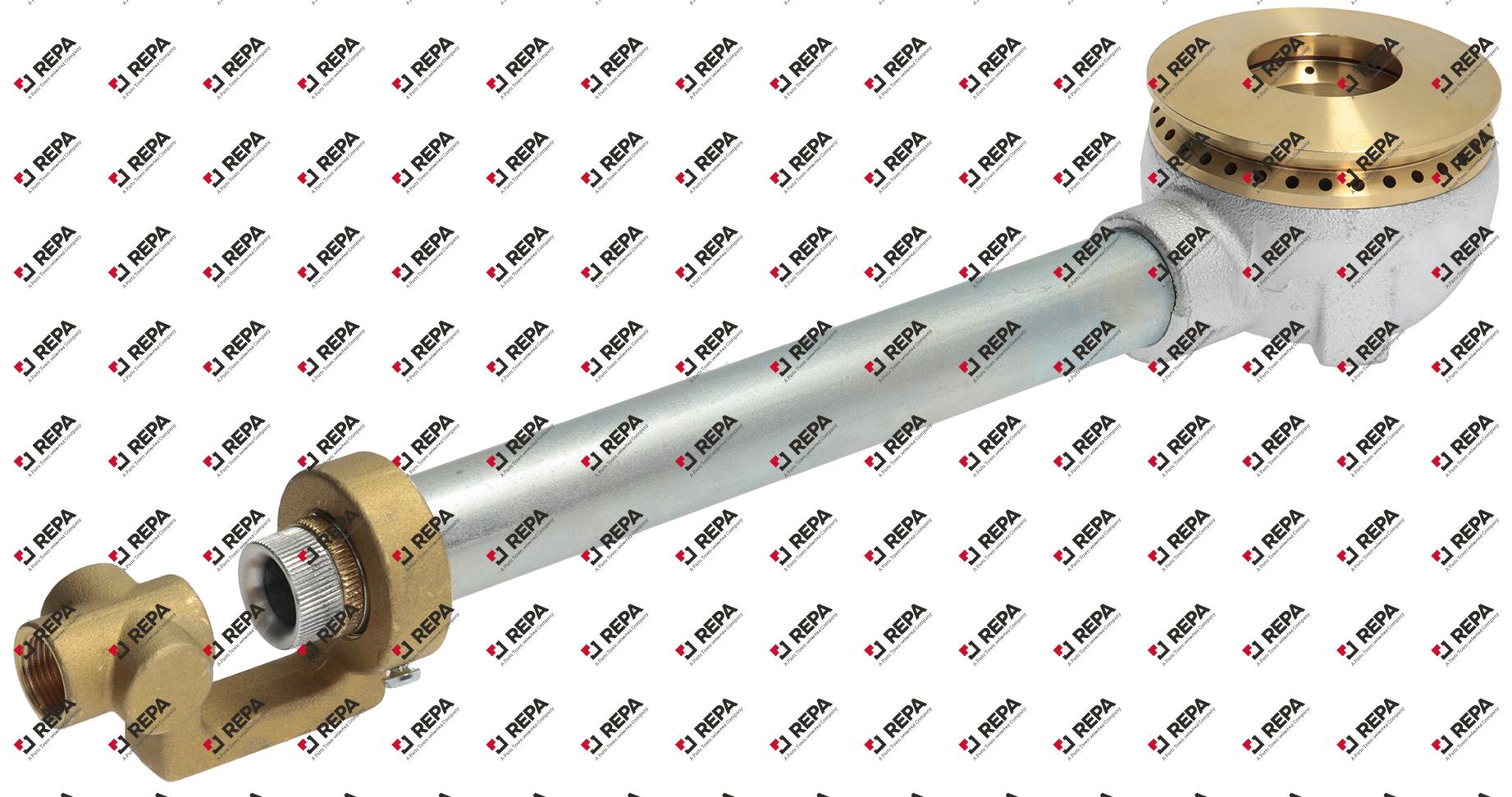 burner type 869 ø 80mm L 250mm complete