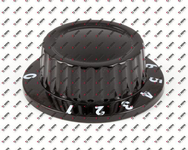 KNOB, BLACK PLAIN (1 TO 10)
