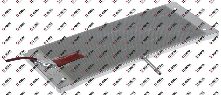 evaporation tray heated L 475mm W 197mm H 11mm