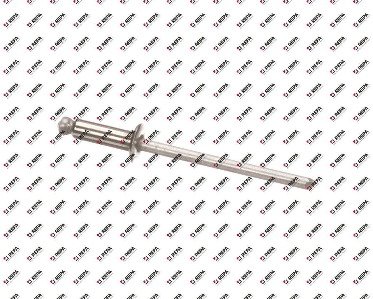 Rivet aveugle, #44, en acier inoxydable