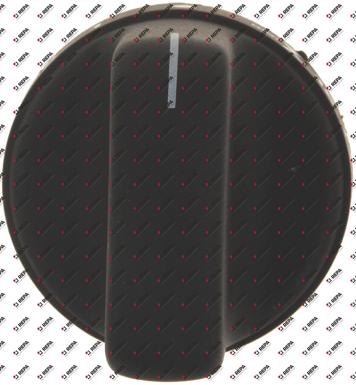 pomo  ø 49mm eje ø 5,8x4,5mm negro