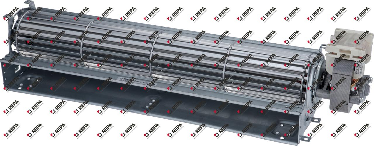 Cross flow fan 36W 230V 50Hz roller ø 60mm