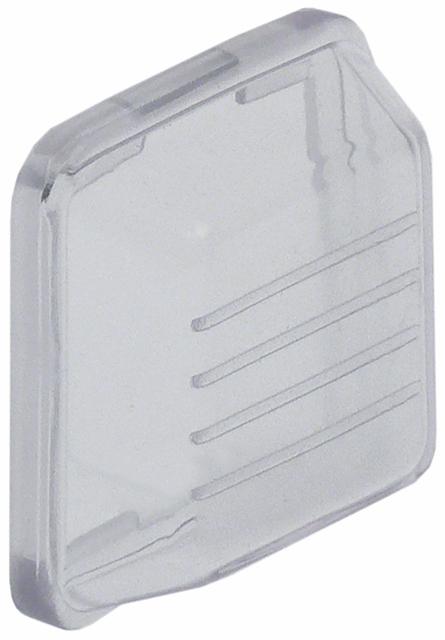 Beschermkap transparant inbouwmaat 25,5x25mm
