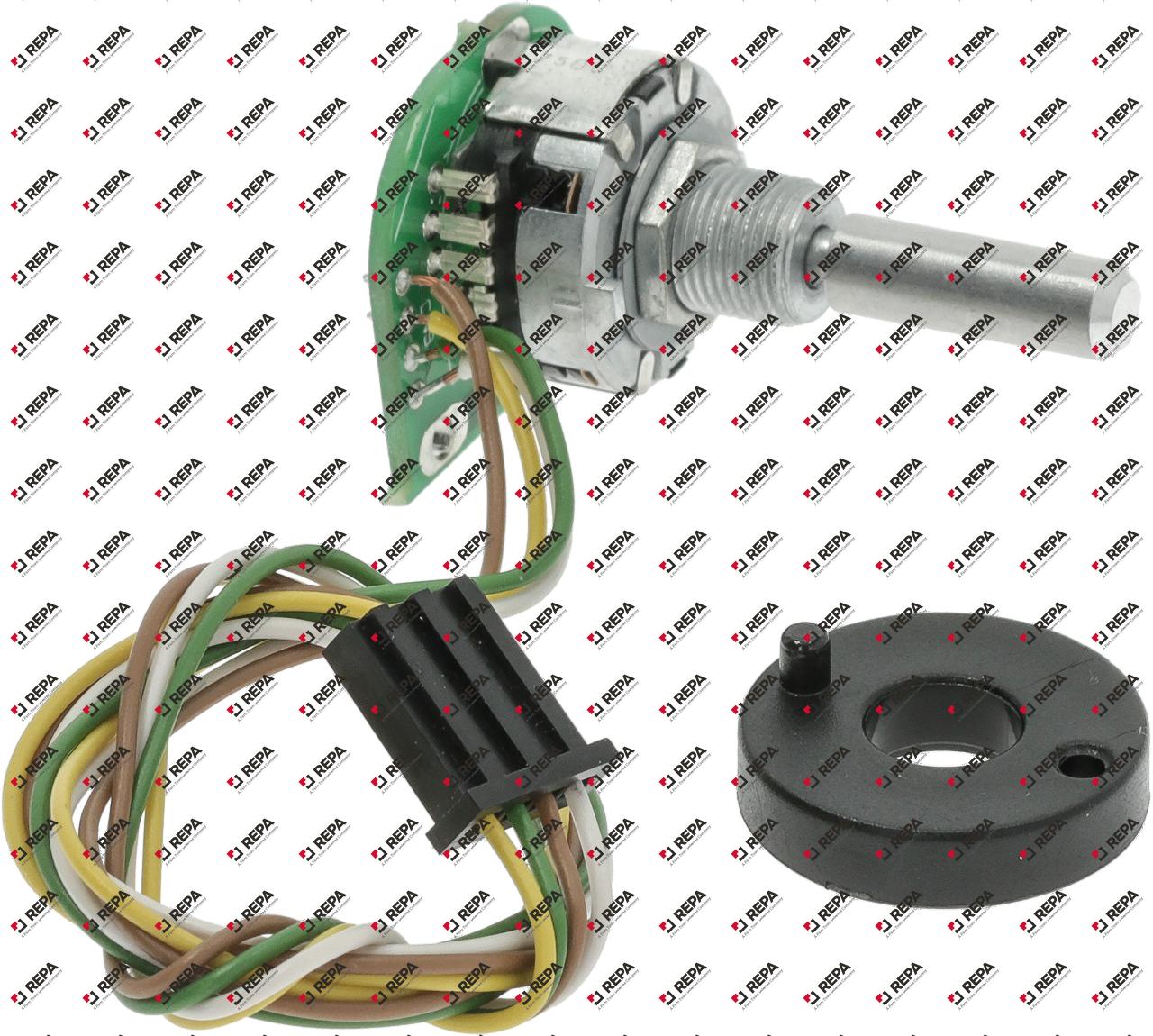 Encoder Achse ø 6x4,6mm für Kombidämpfer