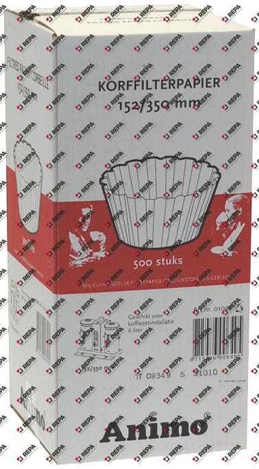 papierfilter voor koffiemachine D1 ø 150mm
