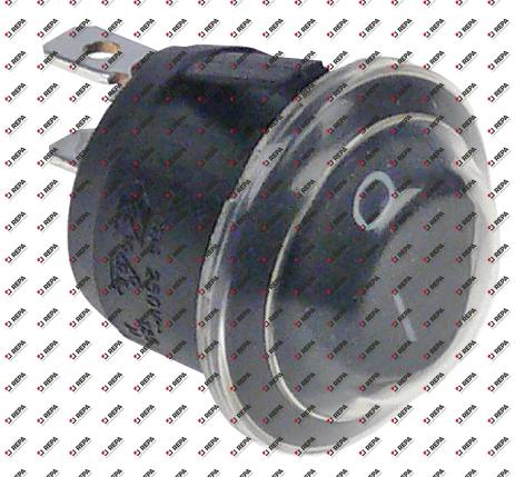 Wippenschalter Einbau ø 20mm schwarz 1NO 250V 10A