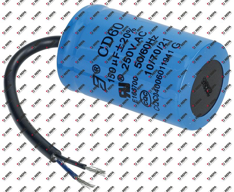 starting capacitor 150 µF