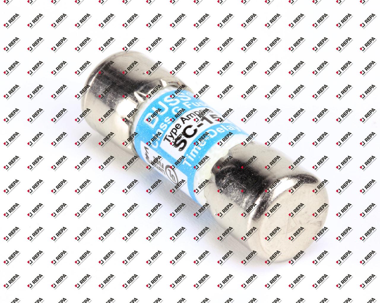 FUSE, 15A 300V SC15 TIME DELAY