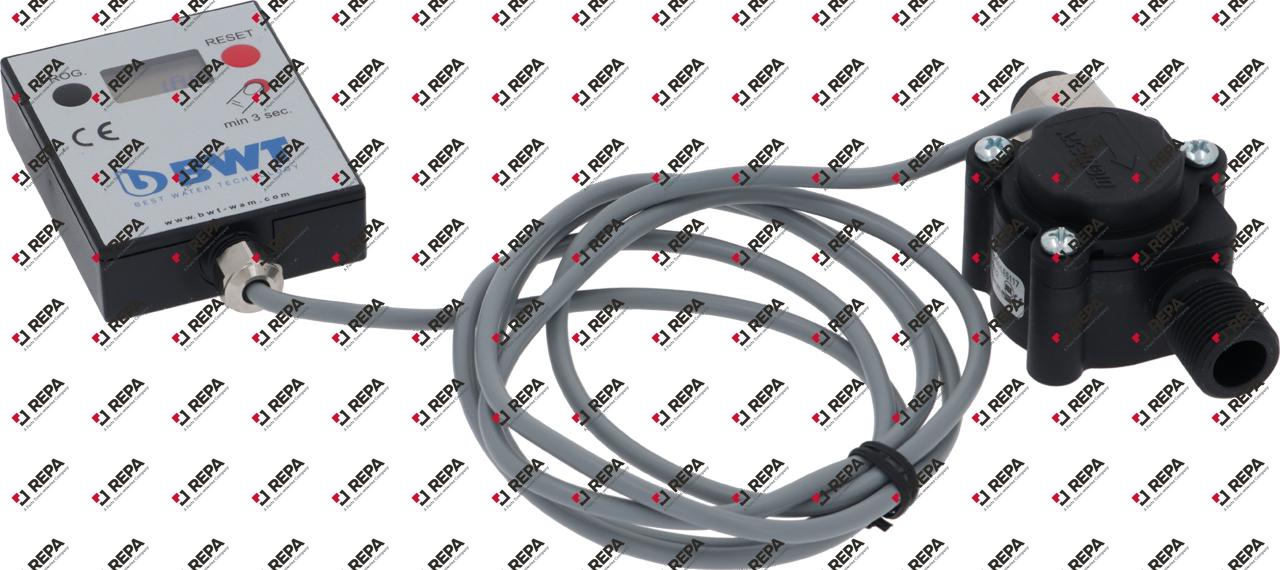 Caudalímetro BWT con Display empalme 1: 3/8" H