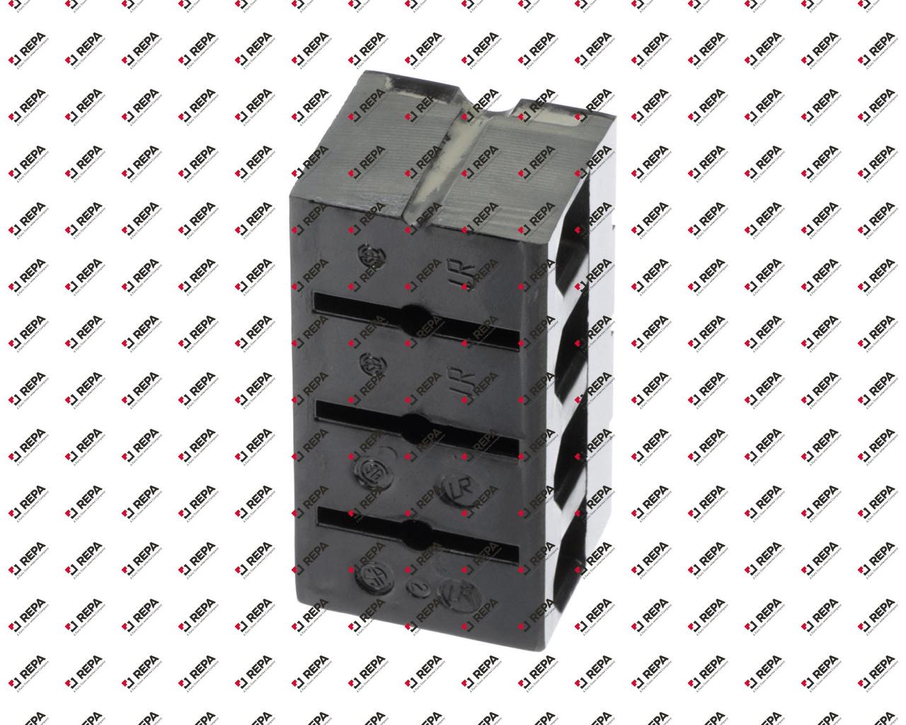 TERMINAL BLOCK, 4 POLE ELECTRI