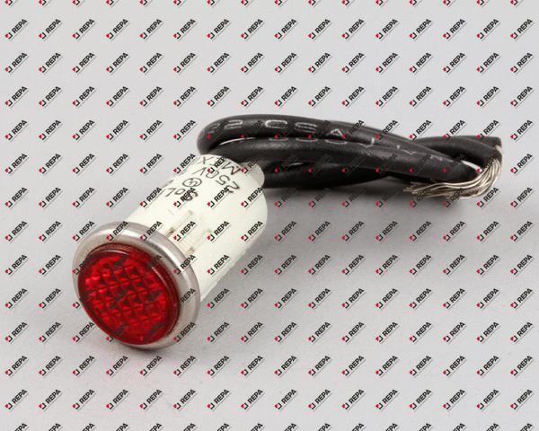 INDICATOR LAMP, RED 1/2,250V,1