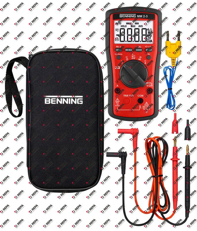 Multimeter BENNING  measurement method TRUE RMS