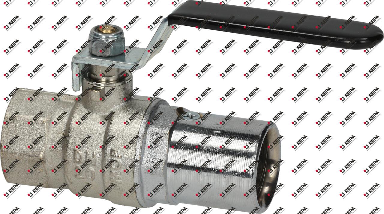 Auslaufhahn L 84mm Auslauf ø 22mm Gewinde 3/4" IG