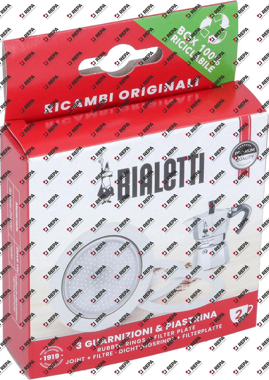 gasket set BIALETTI 3 gaskets 1 filter cups 2
