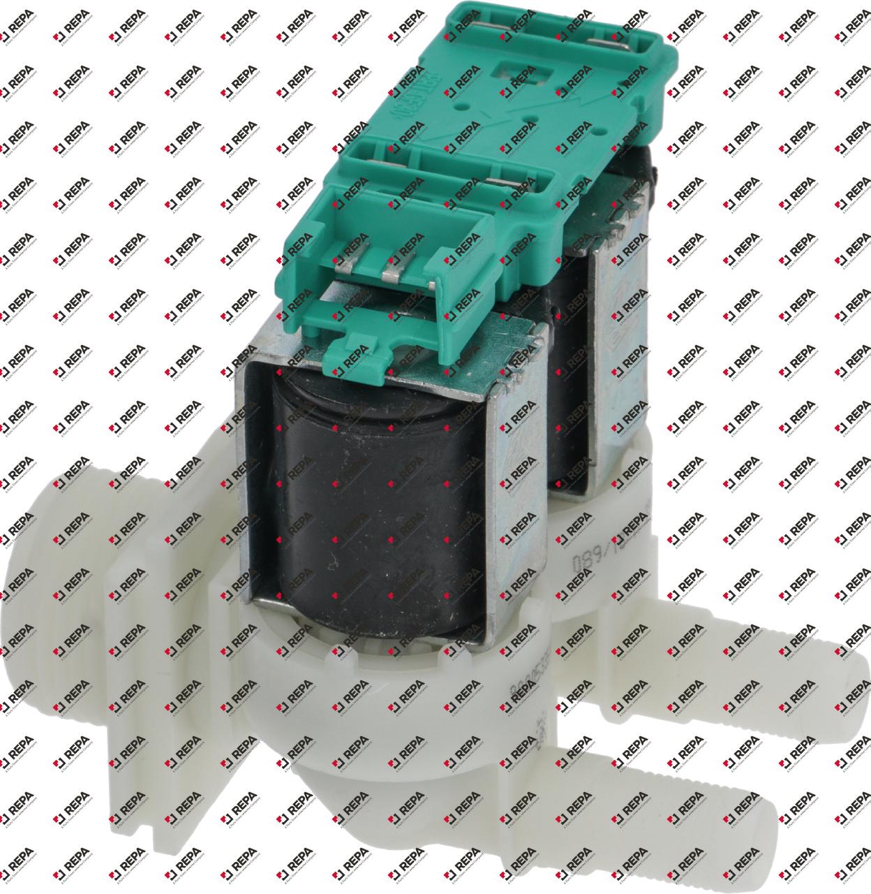 Magnetventil 2-fach gerade 220/240VAC Kunststoff