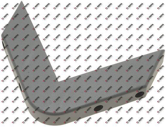 bumper angle outer length 165mm inner length 130mm
